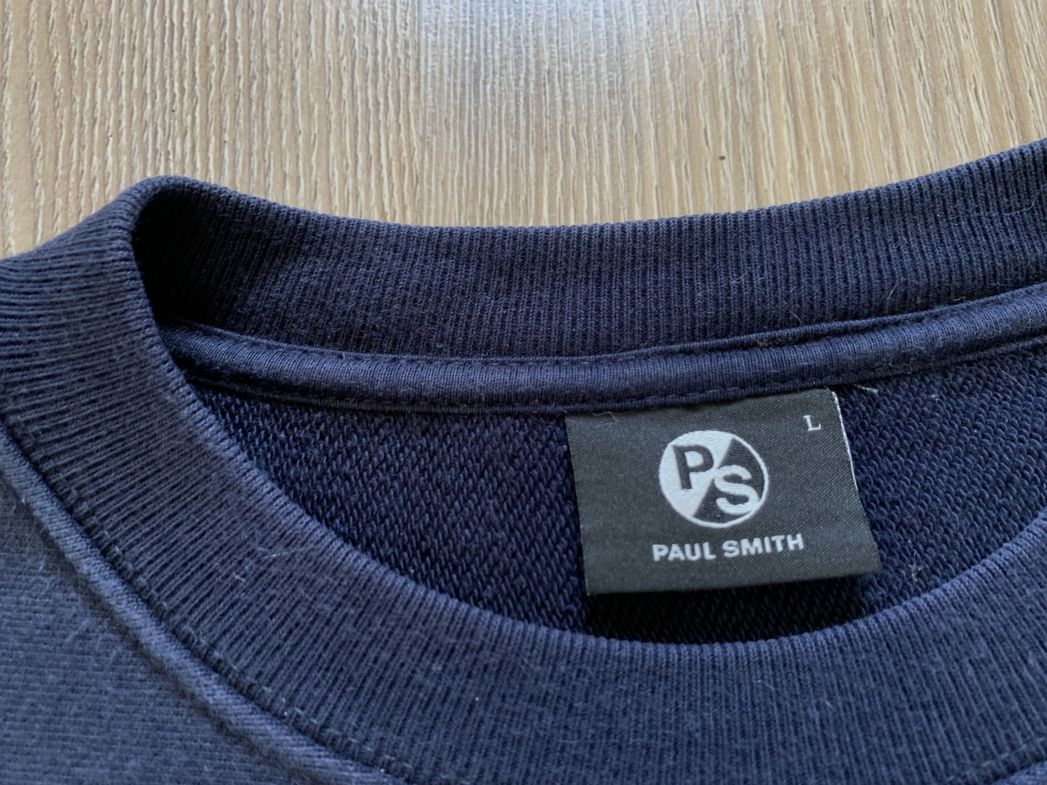 Designer × Paul Smith Paul Smith Crewneck Blue Sweatshirt Size US L / EU 52-54 / 3 - 5 Thumbnail