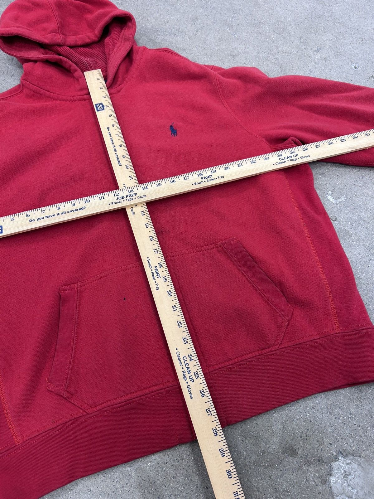 Polo Ralph Lauren Polo Ralph Lauren zip up hoodie red Size US XXL / EU 58 / 5 - 7 Thumbnail