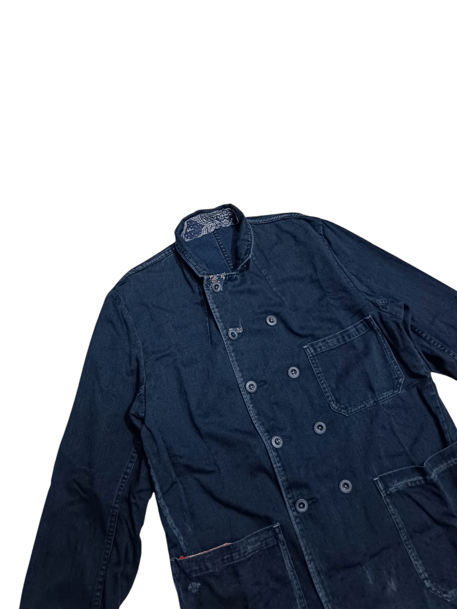 45rpm × Japanese Brand Vintage 45rpm Chore Jacket Napoleon Button Size US M / EU 48-50 / 2 - 4 Thumbnail