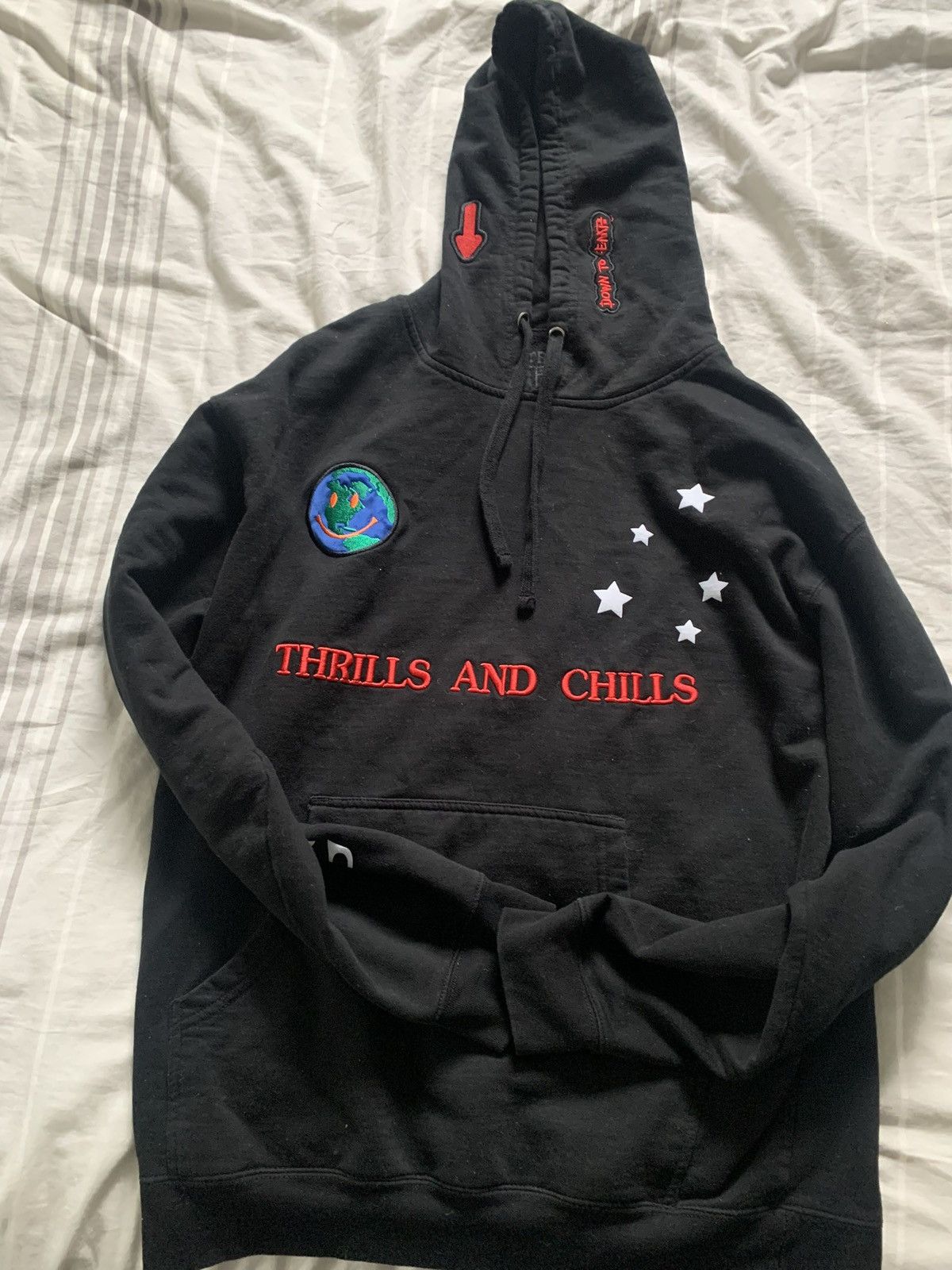 Travis Scott Travis Scott Astro World Thrills and Chills Hoodie Size US L / EU 52-54 / 3 - 1 Thumbnail