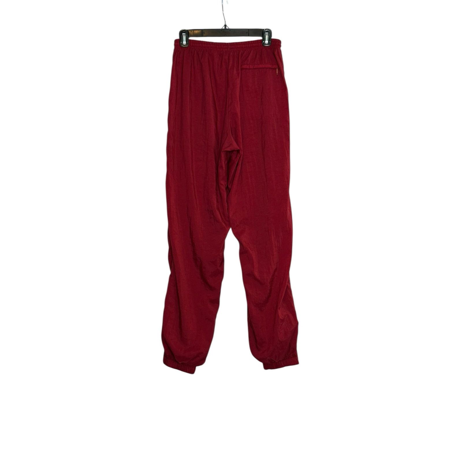 Nike Nike sports vintage red pleated windbreaker pants size M Size 30" / US 8 / IT 44 - 10 Thumbnail