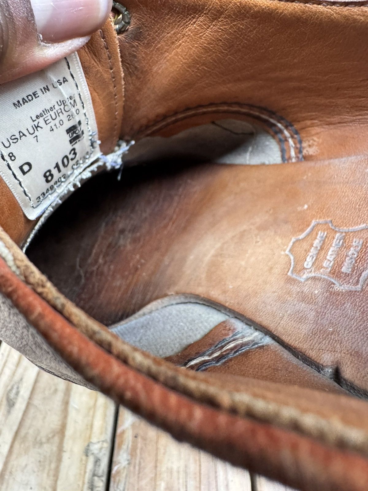 Red Wing Red Wing 8103 Moc Toe Oxford Oro-Russet Portage EUR 41 US 8D Size US 8 / EU 41 - 18 Thumbnail
