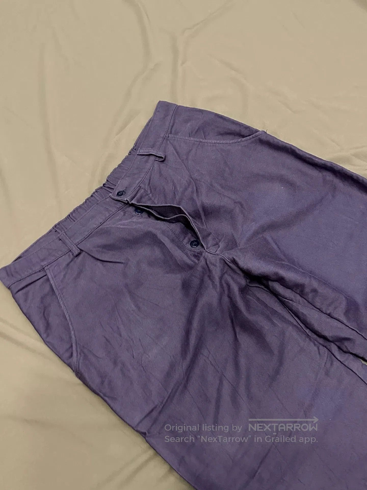 Vintage Vintage French Workwear Moleskin Wide. Size US 31 - 4 Thumbnail