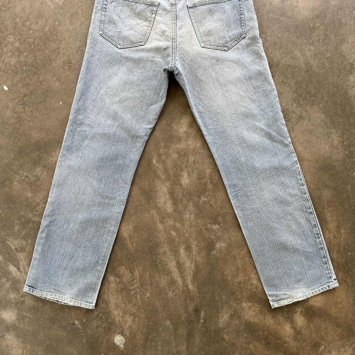 Japanese Brand Vintage Japanese Lightwash Distressed Denim Jean Pant W31 Size US 31 - 9 Thumbnail