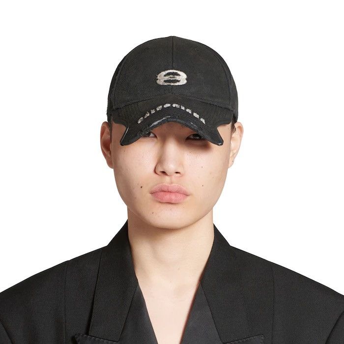 Balenciaga BALENCIAGA 23AW Unity Sports Icon Distressed Cap | Grailed