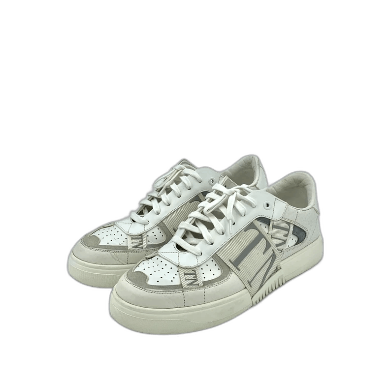 Valentino Valentino Casual Lace-Up Sneakers in White Size US 10.5 / EU 43-44 - 1 Thumbnail