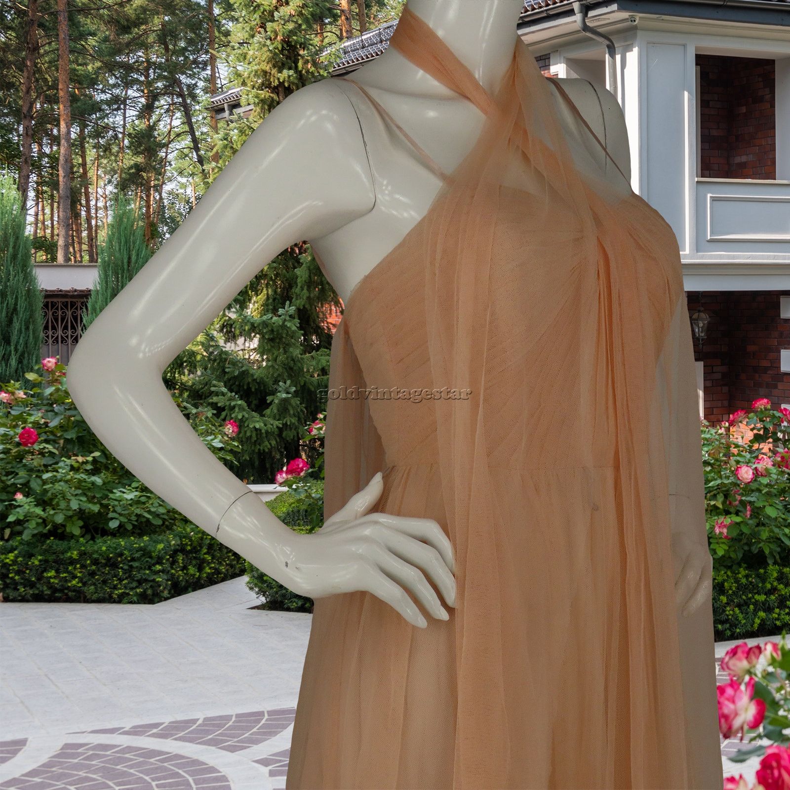 Other Adrianna Papell Pink Dress 8 Size M / US 6-8 / IT 42-44 - 4 Thumbnail
