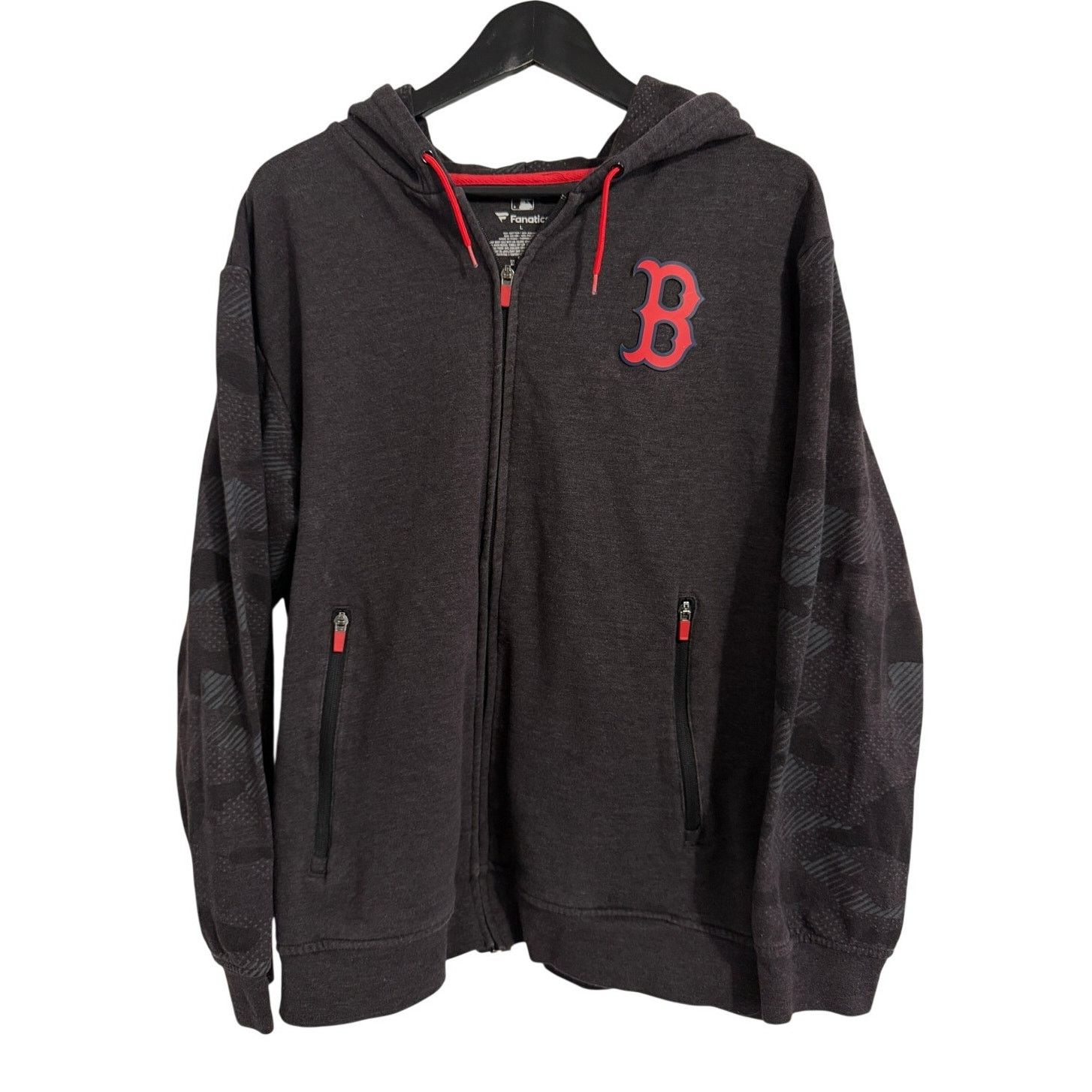 MLB Boston Red Sox Full-Zip Hoodie Sweatshirt Size Large Size US L / EU 52-54 / 3 - 1 Thumbnail