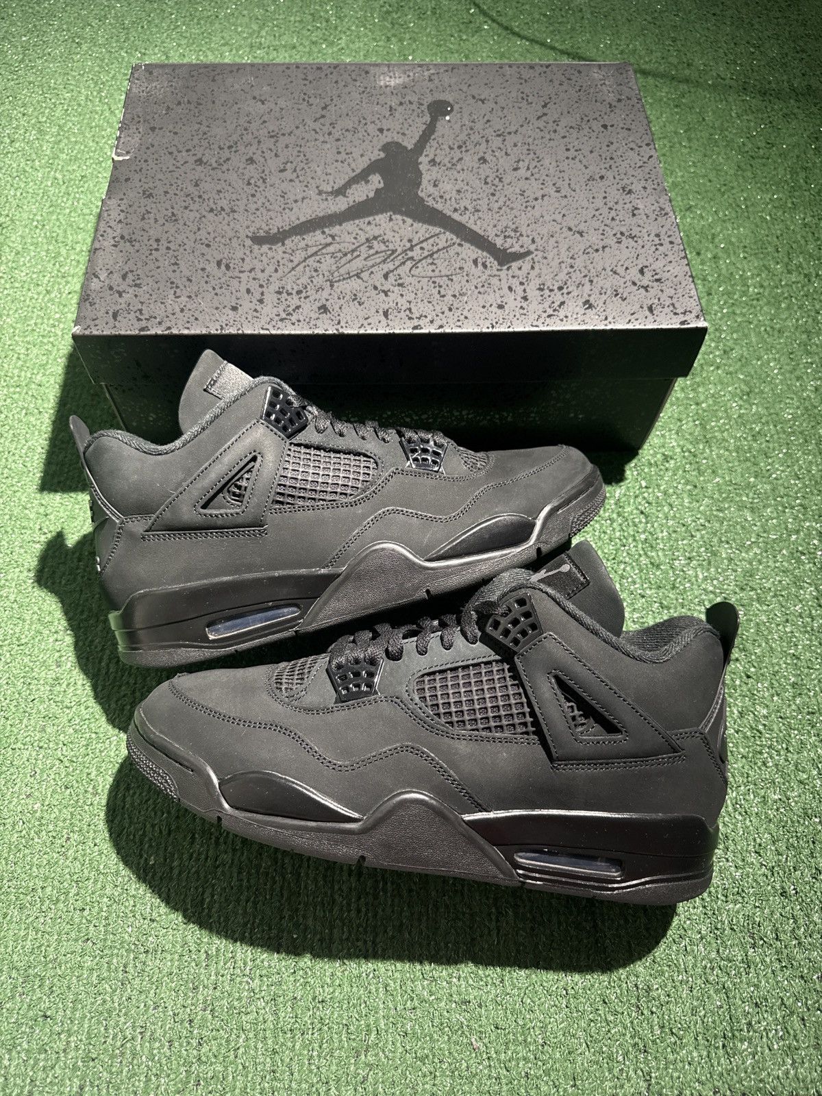 Jordan Brand Jordan 4 black cat 2025 Size US 12 / EU 45 - 1 Thumbnail