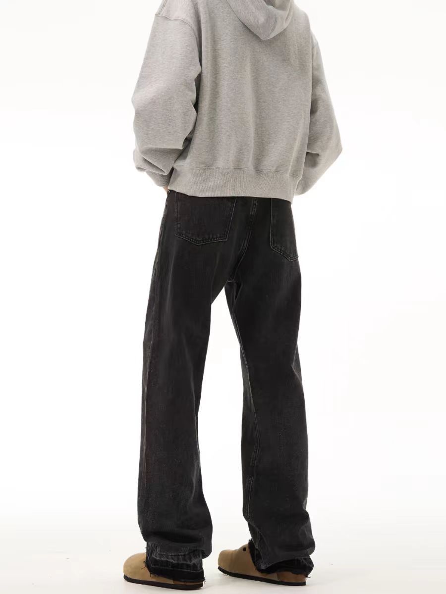 Japanese Brand × Vintage Black High Street Vintage Loose Fit Jeans Size US 30 / EU 46 - 1 Thumbnail
