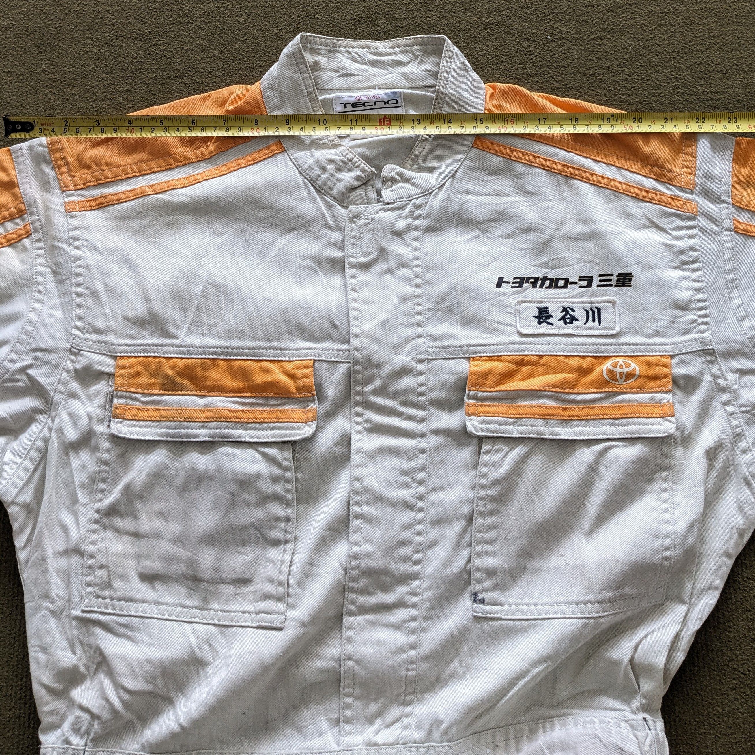 Other Vintage COROLLA TOYOTA Racing Coverall Workwear Jacket Size US XL / EU 56 / 4 - 7 Thumbnail
