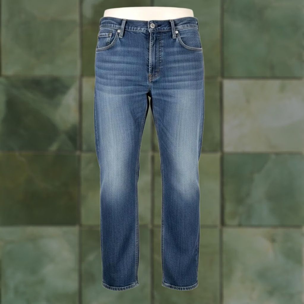 Levi's Levi'S 514 Jeans - Mens Regular Fit Blue Denim Straight - 38x31 Size US 38 / EU 54 - 1 Thumbnail