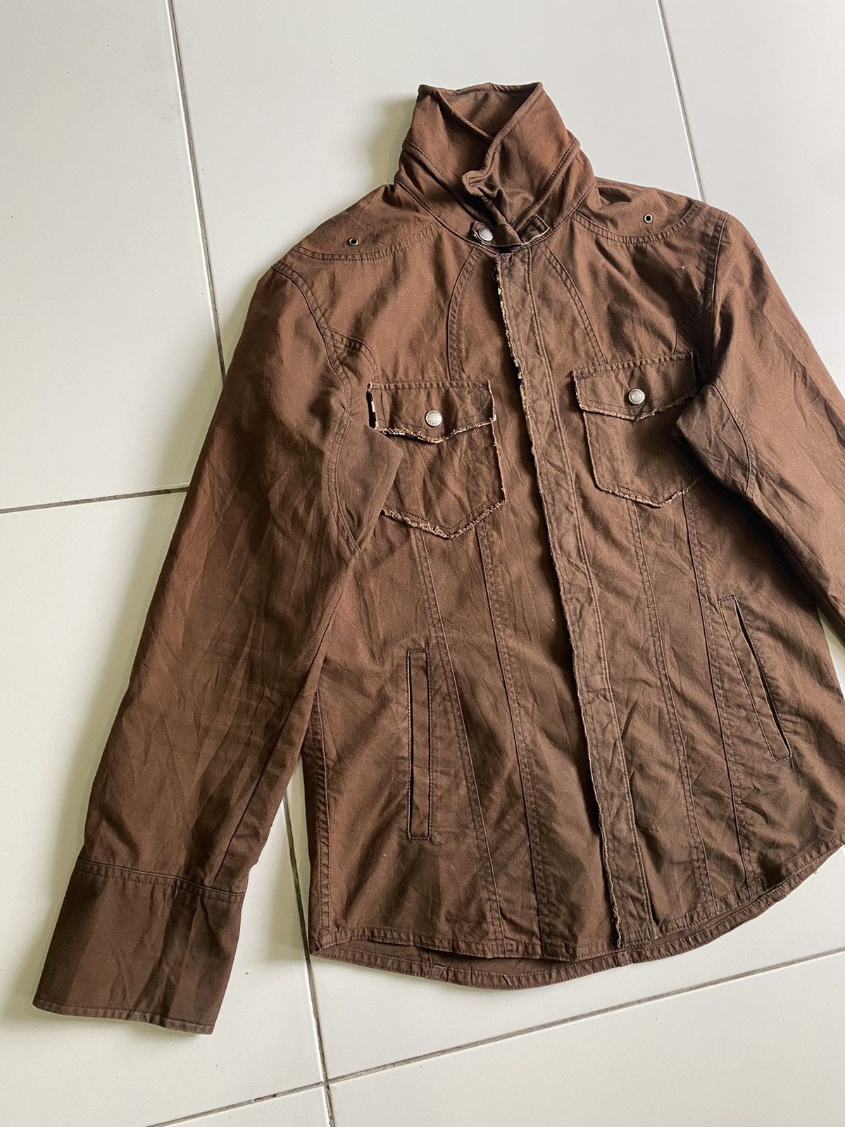Burberry Burberry Black laber multi pocket Jacket Size L / US 10 / IT 46 - 2 Thumbnail