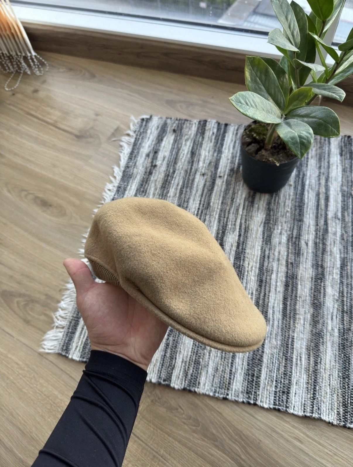 Kangol Kangol Vintage Wool Flat Berett Cap Beige One Size men Size ONE SIZE - 1 Thumbnail