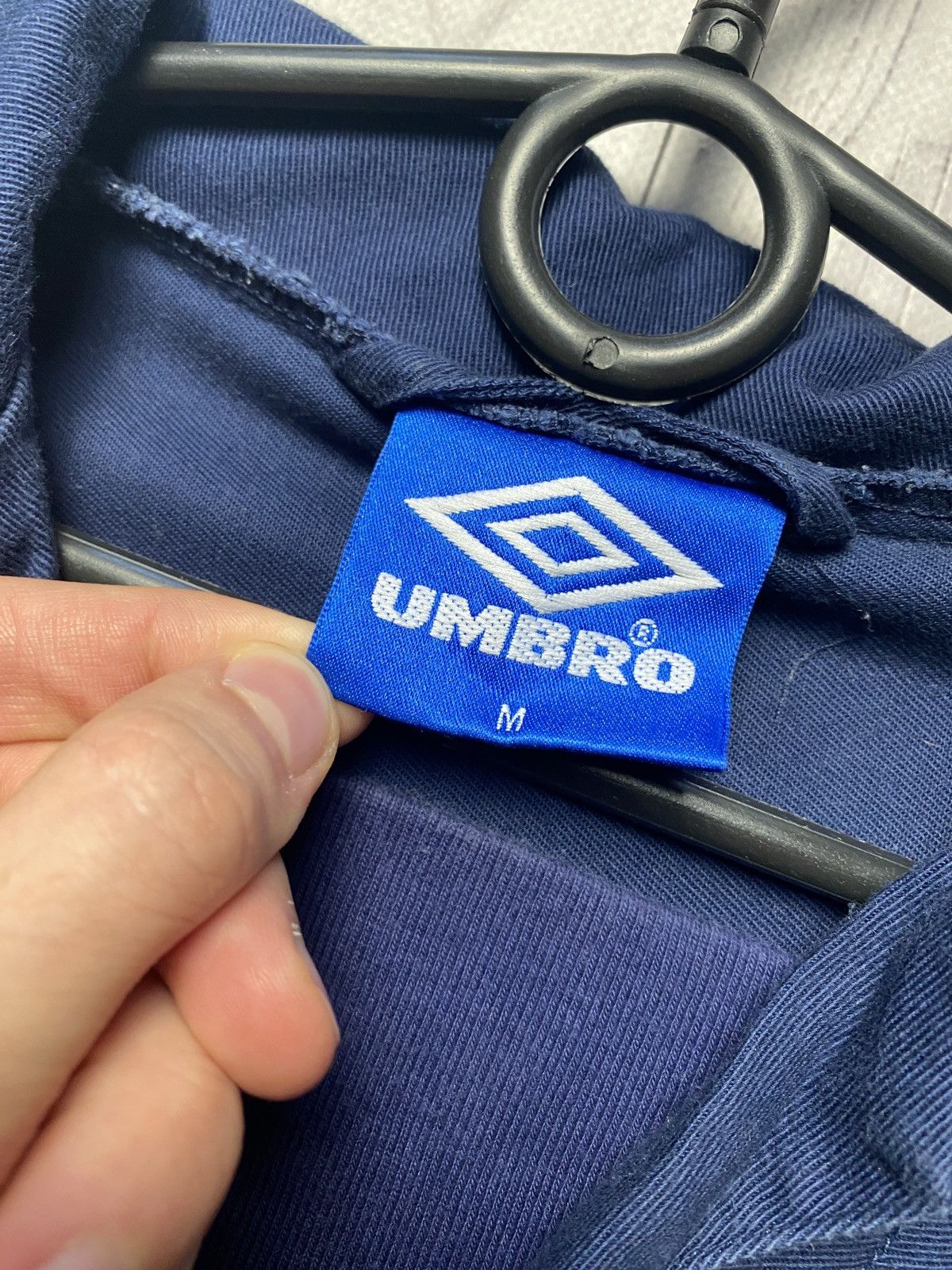 Vintage Vintage Umbro Pro polo big central logo Size US M / EU 48-50 / 2 - 3 Thumbnail