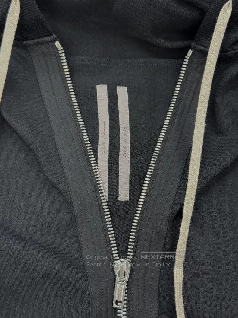 Rick Owens Rick Owens Black hooded zip-up jacket Size US M / EU 48-50 / 2 - 5 Thumbnail