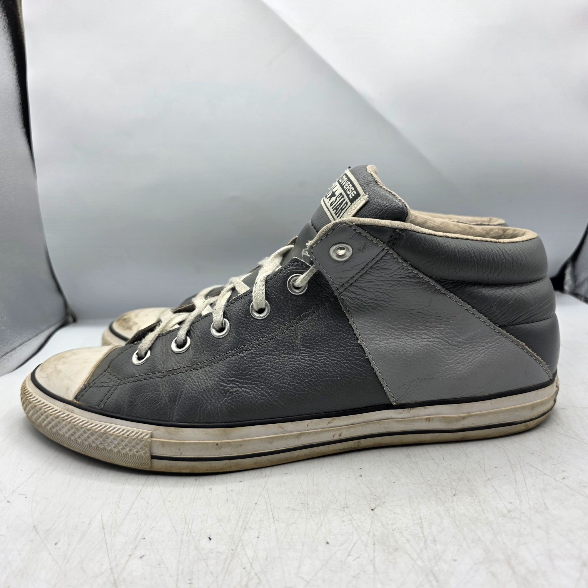 Converse Converse All Star Chuck Taylor Street Mid Mens Size 12 Gray Size US 12 / EU 45 - 13 Thumbnail