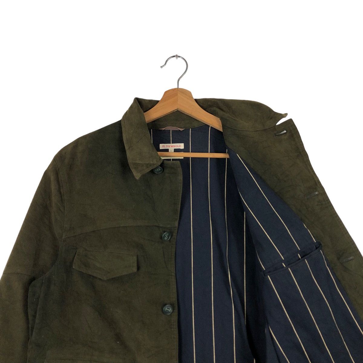 Japanese Brand 🔥VINTAGE CHORE JACKET R.NEWBOLD ROUNDSMAN ISSEY MIYAKE Size US M / EU 48-50 / 2 - 9 Thumbnail