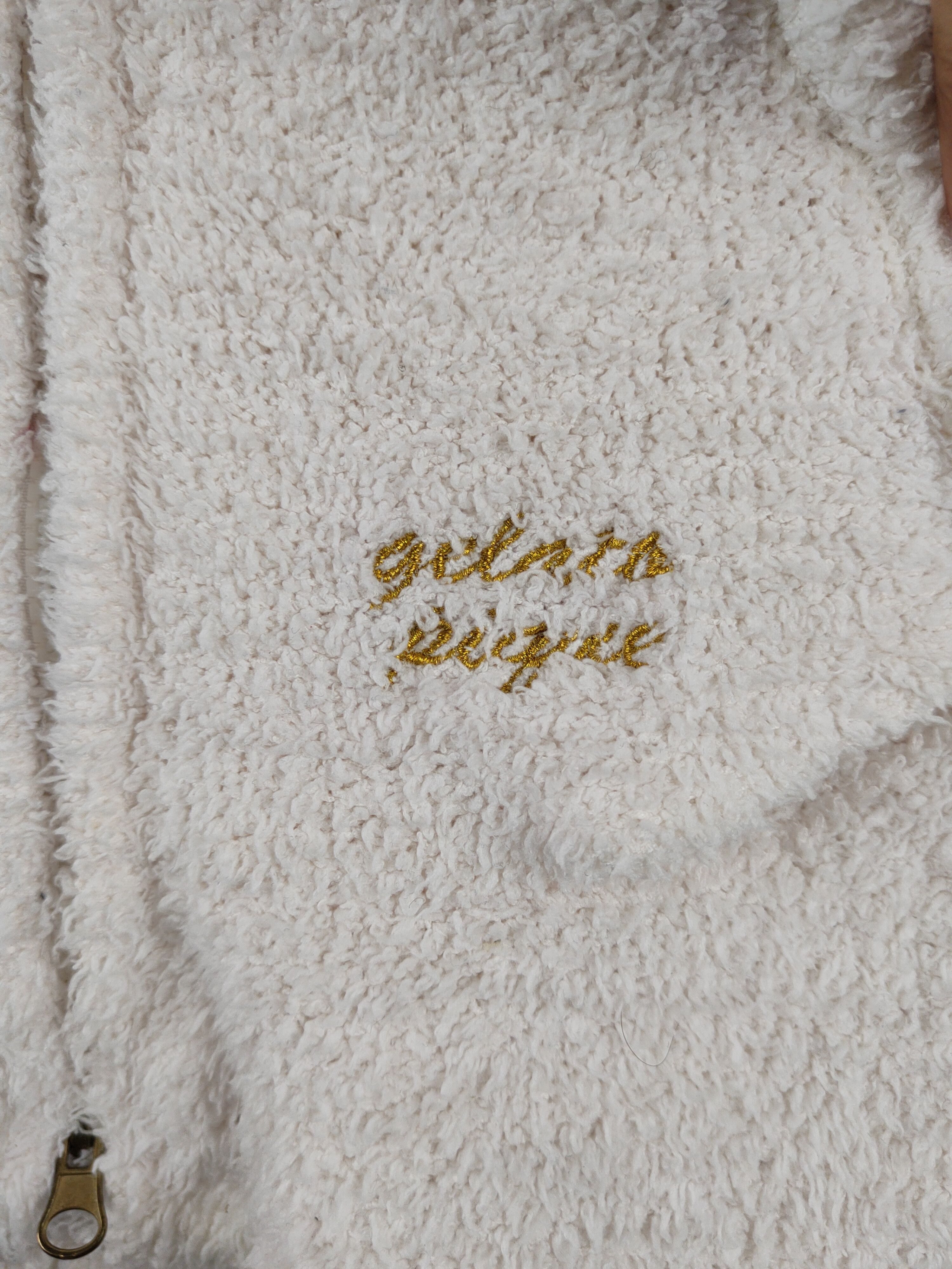 Japanese Brand Gelato Pique White Fur fleece Hoodie Sweaters #S2550 Size S / US 4 / IT 40 - 7 Thumbnail