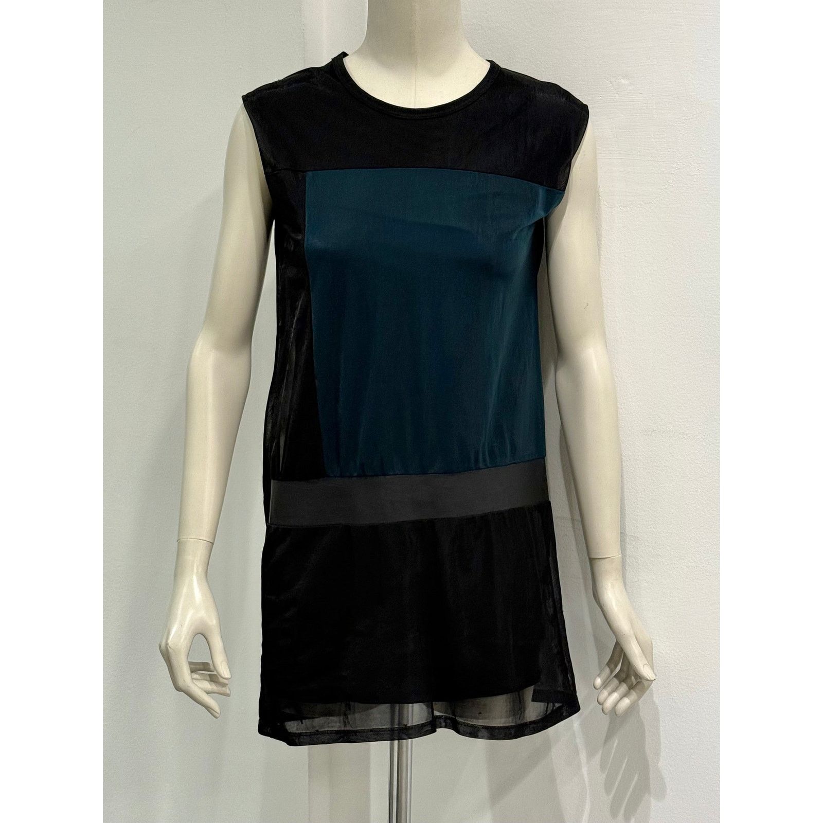 Balenciaga 2000s Balenciaga by Ghesquiere paneled dress Size XS / US 0-2 / IT 36-38 - 2 Thumbnail