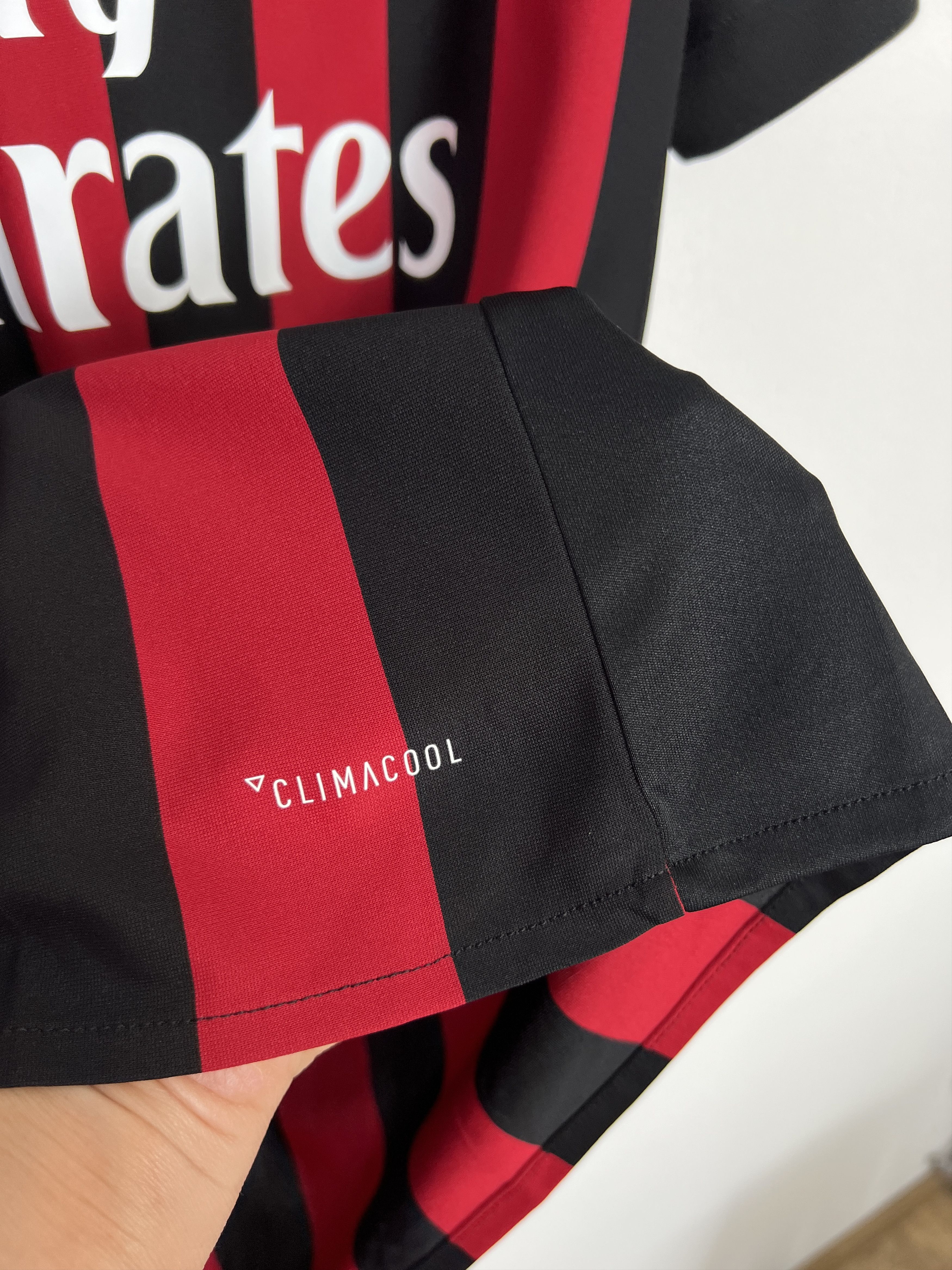 Adidas AC Milan Home football shirt 2017 Soccer #19 Bonucci Adidas Size US L / EU 52-54 / 3 - 5 Thumbnail