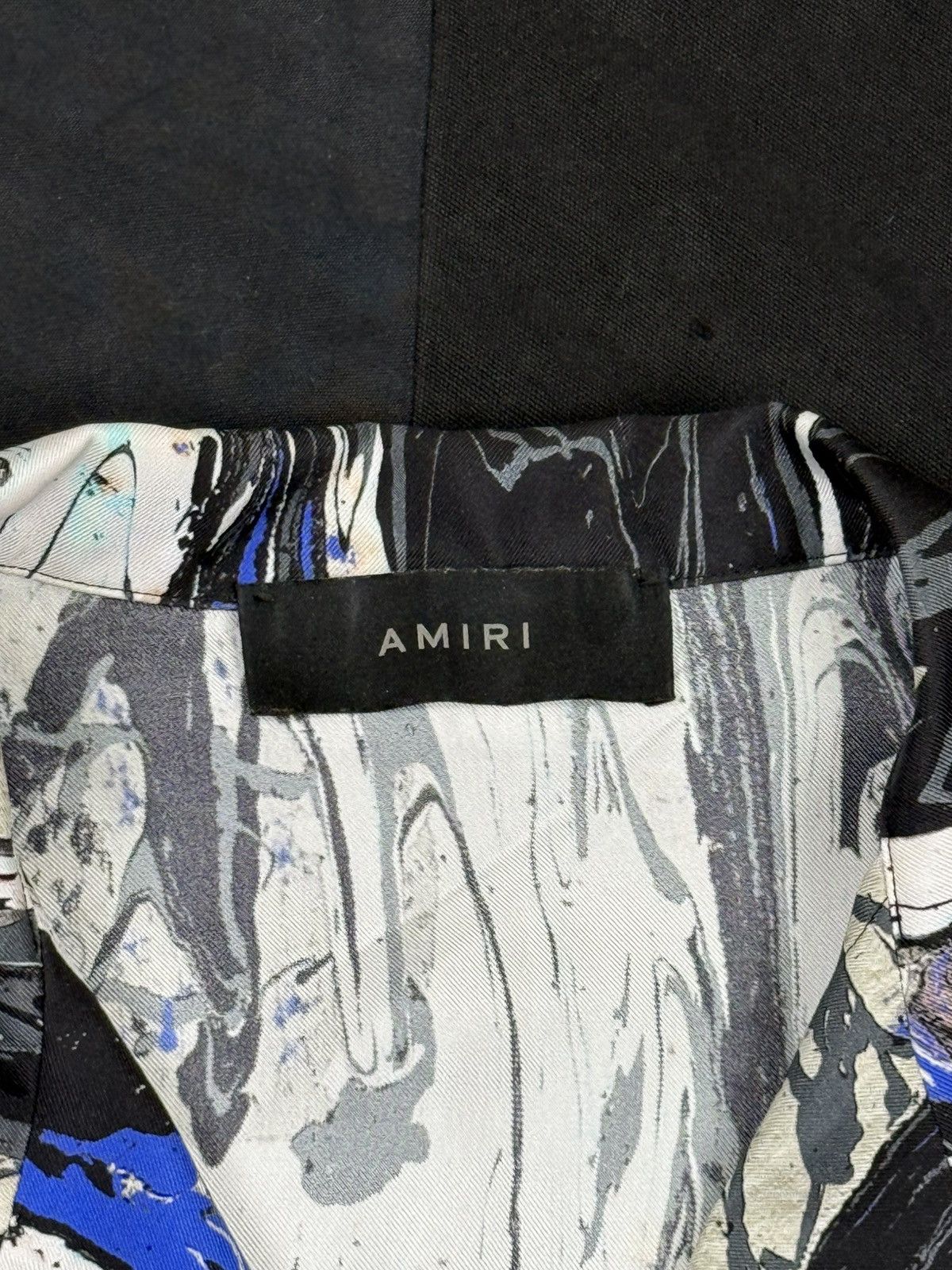 Amiri Silk Paint Splatted Print Shirt Size US L / EU 52-54 / 3 - 4 Thumbnail