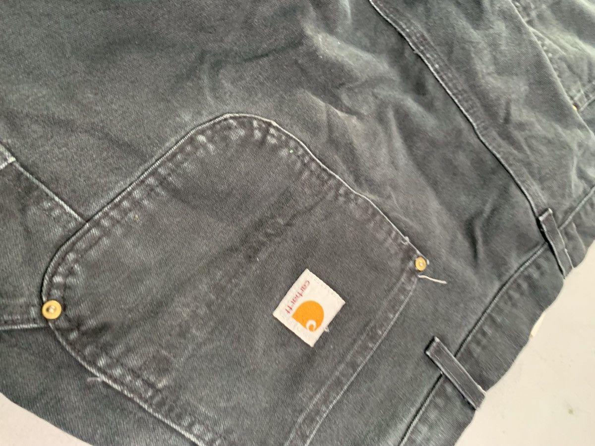 Carhartt Vintage Carhartt b01 BLK double knee workwear denim Size US 40 / EU 56 - 6 Thumbnail