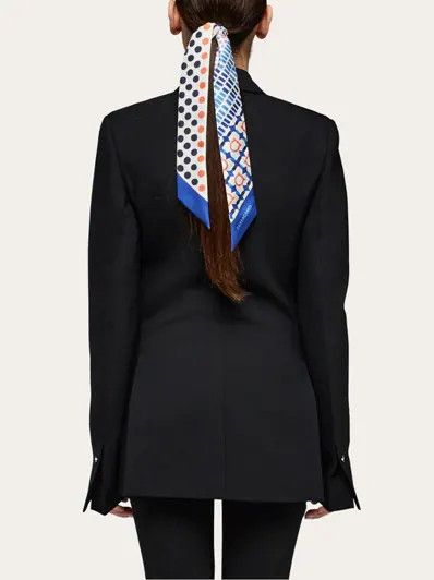 Salvatore Ferragamo o1s1rm0526 Size : OS / Neck Scarf in Multicolor Size ONE SIZE - 4 Thumbnail