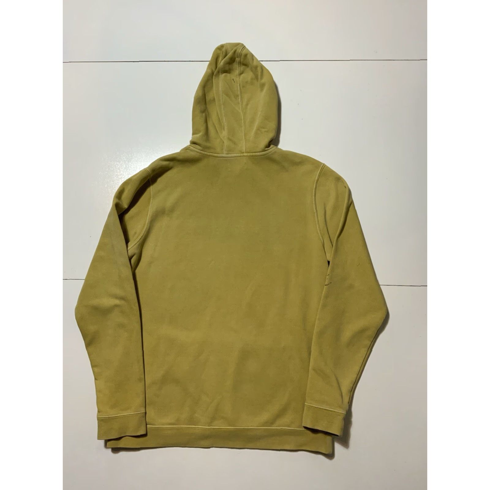 Banks Journal Banks Journal The Label Organic Cotton Terry Embroidered Pullover Hoodie M Mens Yellow Hoodie Size US M / EU 48-50 / 2 - 4 Thumbnail