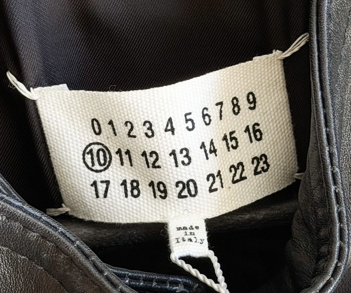 Maison Margiela Maison Margiela SS16 Matte Black Calf Leather Biker Jacket Size US L / EU 52-54 / 3 - 7 Thumbnail