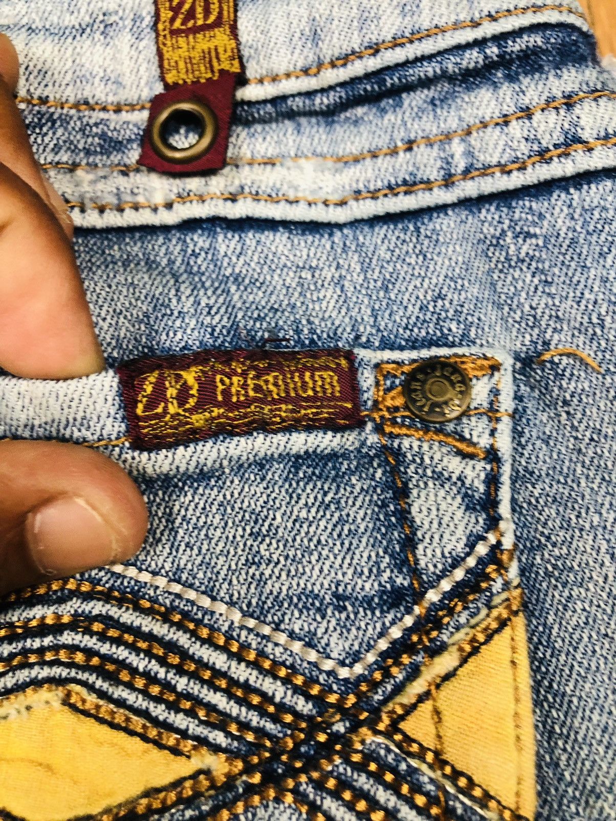 Other Zana Di Jeans Bootcut Denim (34) Size 25" / US 0 / IT 36 - 21 Thumbnail