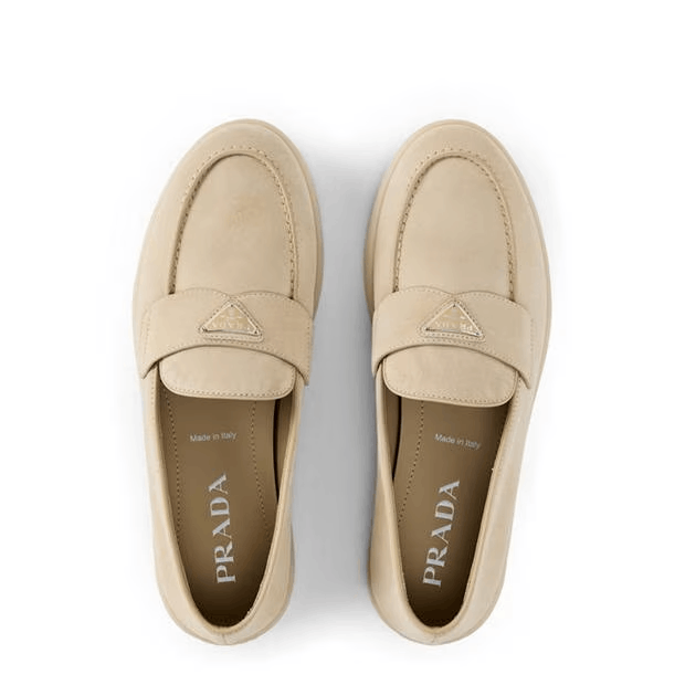 Prada Suede Loafers Size US 11 / EU 44 - 7 Thumbnail