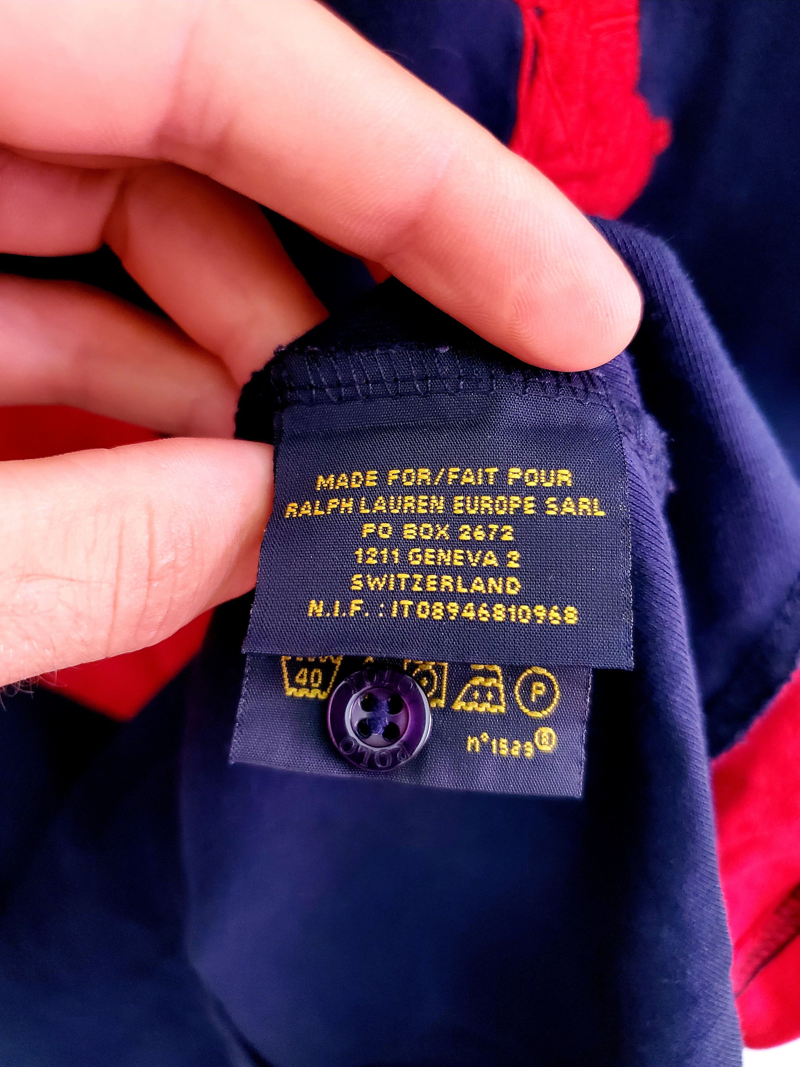Polo Ralph Lauren × Vintage Vintage Y2K Polo Ralph Lauren Big Logo T-shirt size L Size US L / EU 52-54 / 3 - 5 Thumbnail