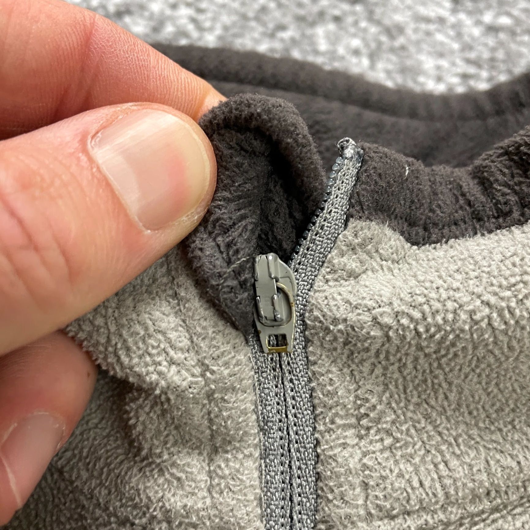 Vintage Columbia Jacket Womens Small Beige Gray 1/4 Zip High Neck Fleece Outdoor Hiking Size S / US 4 / IT 40 - 6 Thumbnail