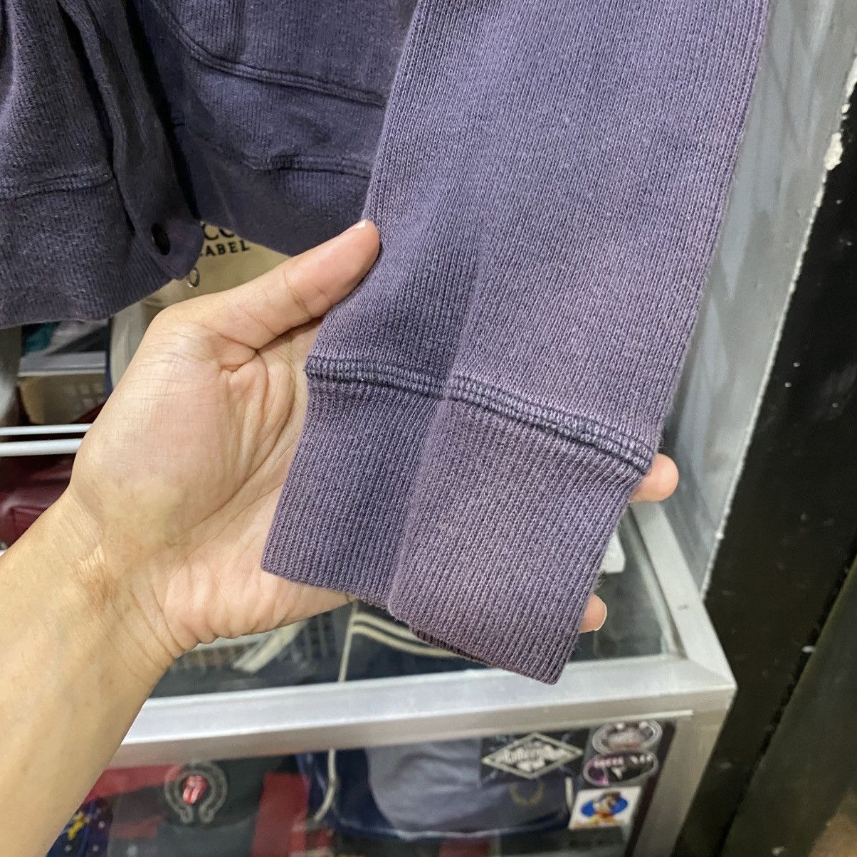 Armani Armani Jeans 30 anniversario Limited Purple Sweater 2011 Size US S / EU 44-46 / 1 - 8 Thumbnail