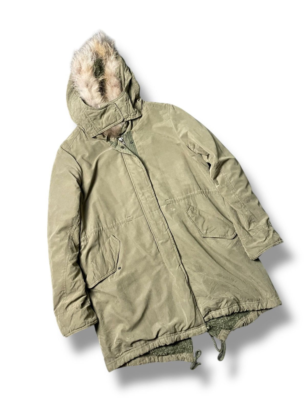 Japanese Brand × Vintage CUTIE BLONDE Sherpa Lining Military Jacket (80) Size US L / EU 52-54 / 3 - 3 Thumbnail