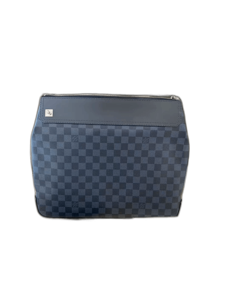 Men's Checkered Shoulder Crossbody Bag
