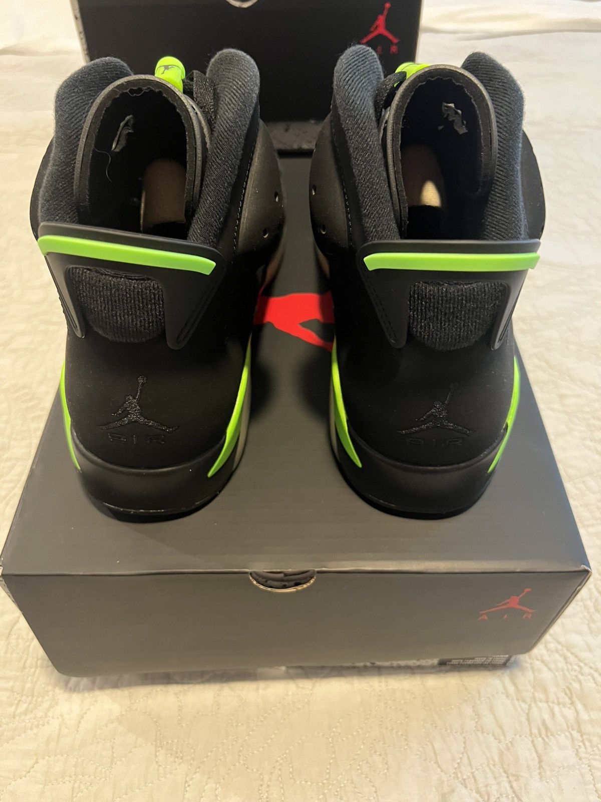 Jordan Brand Air Jordan 6 Retro Electric Green 2021 Mens Size 9, 10.5, 11 Size US 10.5 / EU 43-44 - 4 Thumbnail