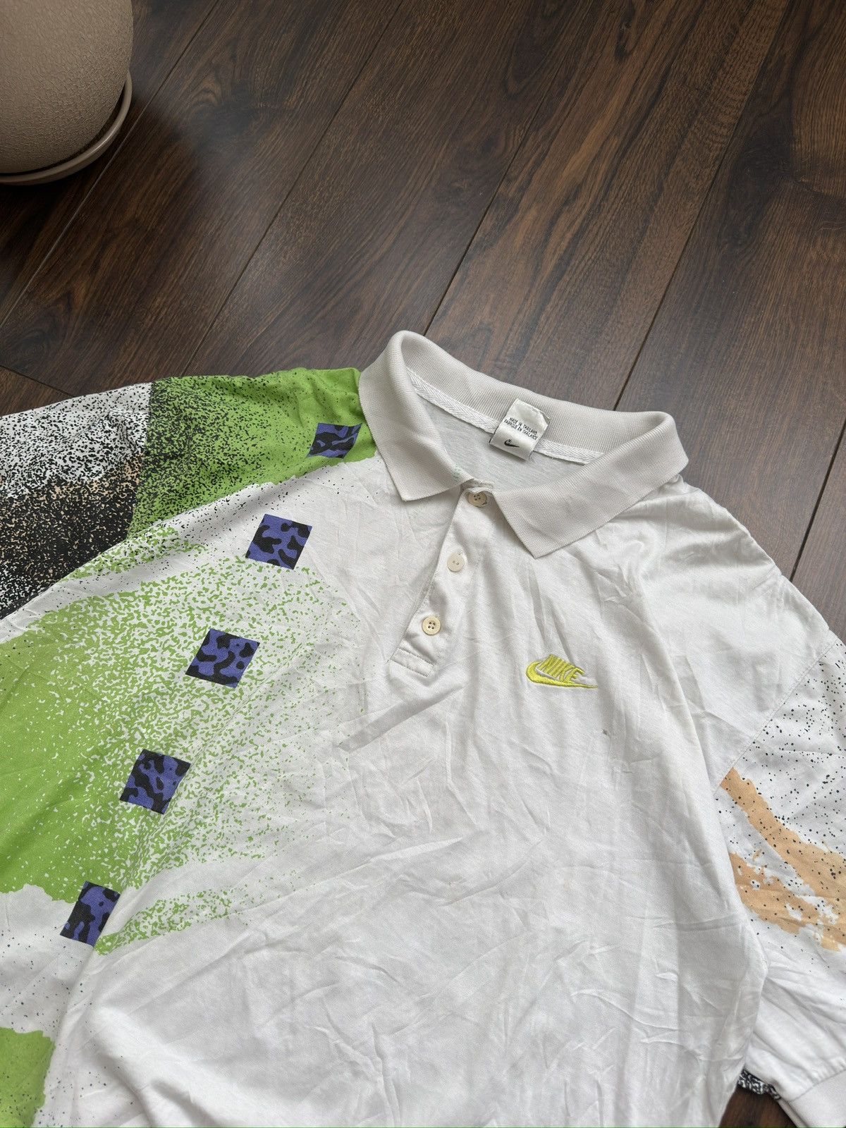 Nike Vintage Nike Challenge Court Polo Shirt Andre Agassi Size US XL / EU 56 / 4 - 3 Thumbnail