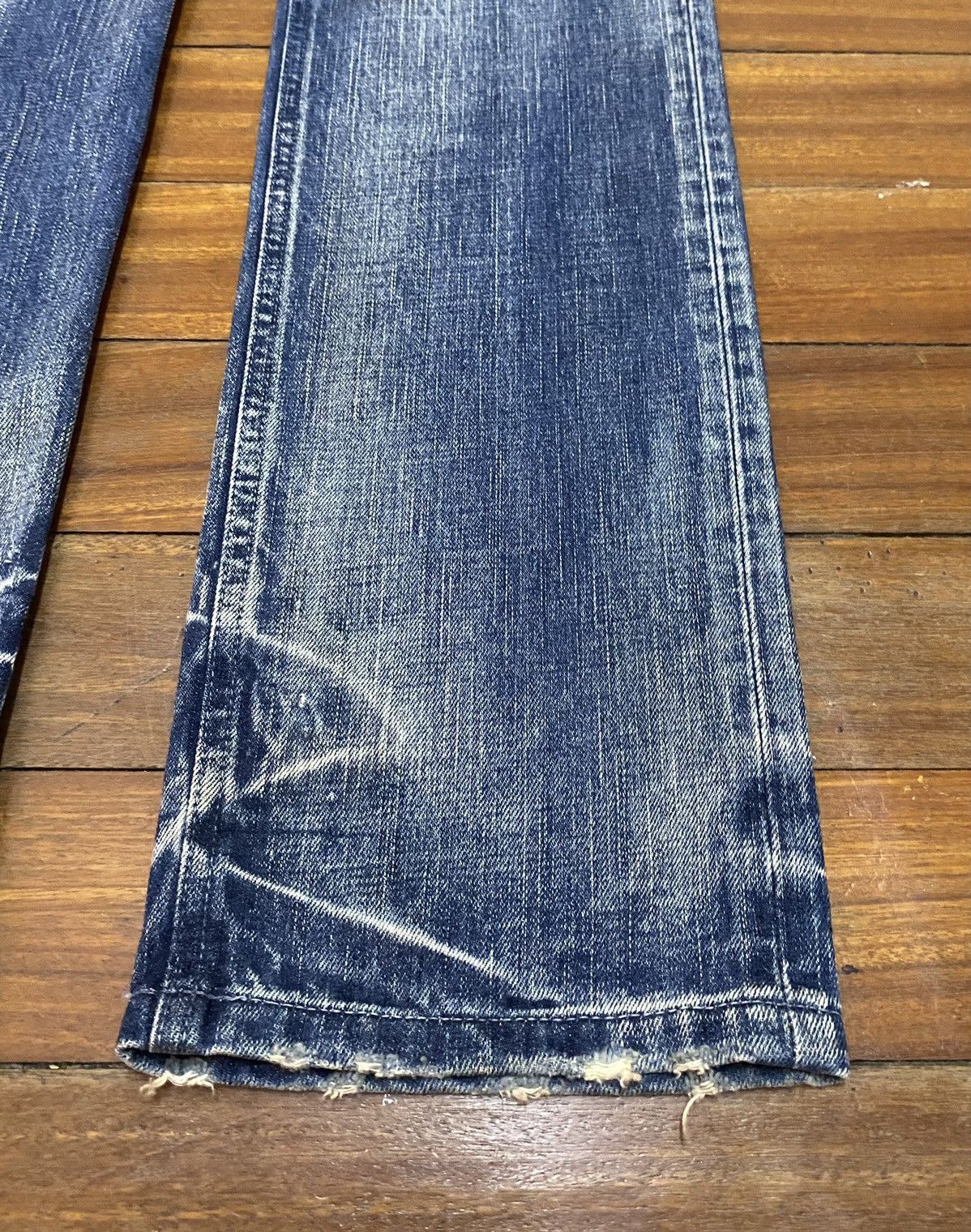 14th Addiction Very Rare Vintage Japanese Brand Neil Barrett Jeans 2000s Size US 31 - 6 Thumbnail