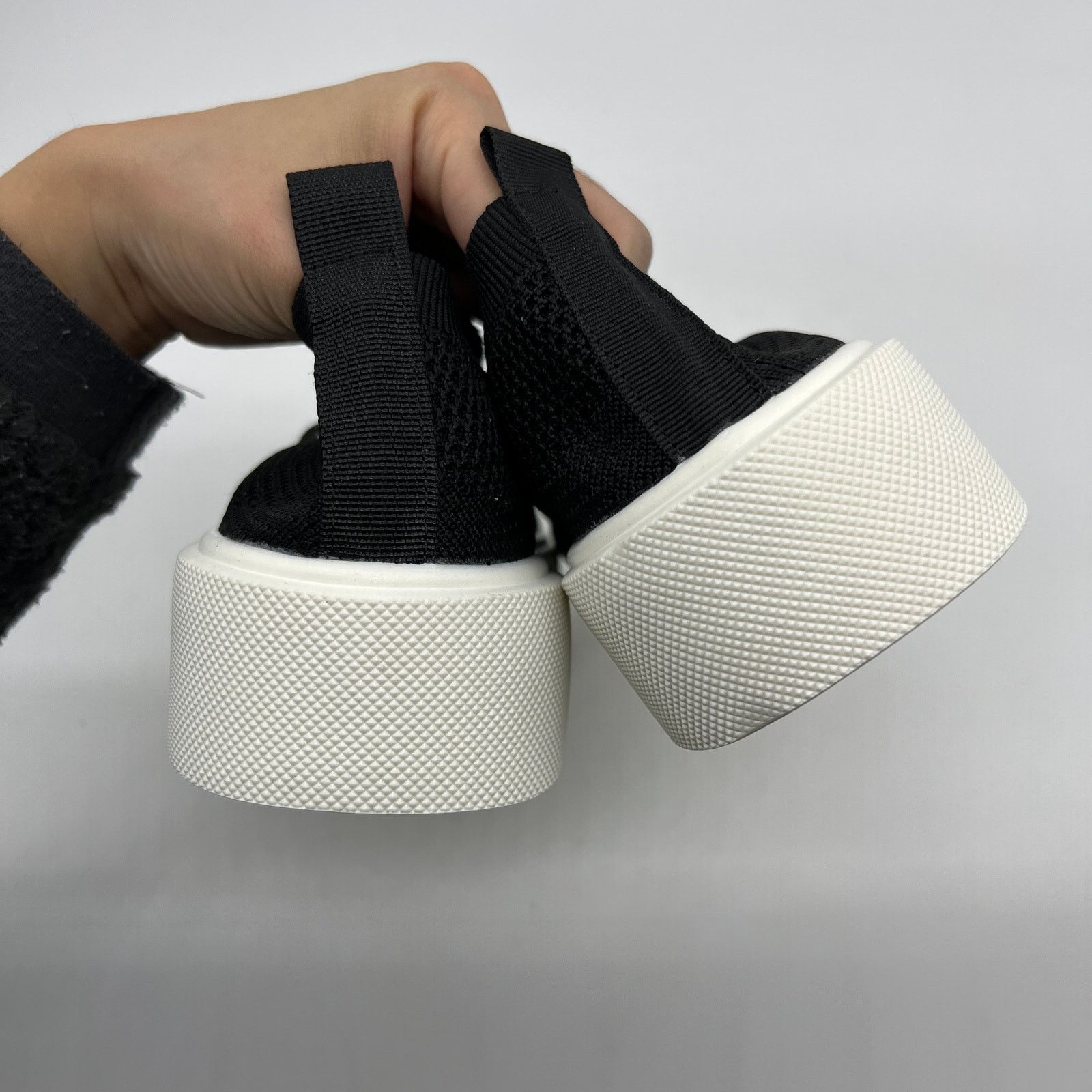 Other Sneakers Trendy Mesh Loafers Breathable Slip on Shoes Black Size US 8 / IT 38 - 7 Thumbnail