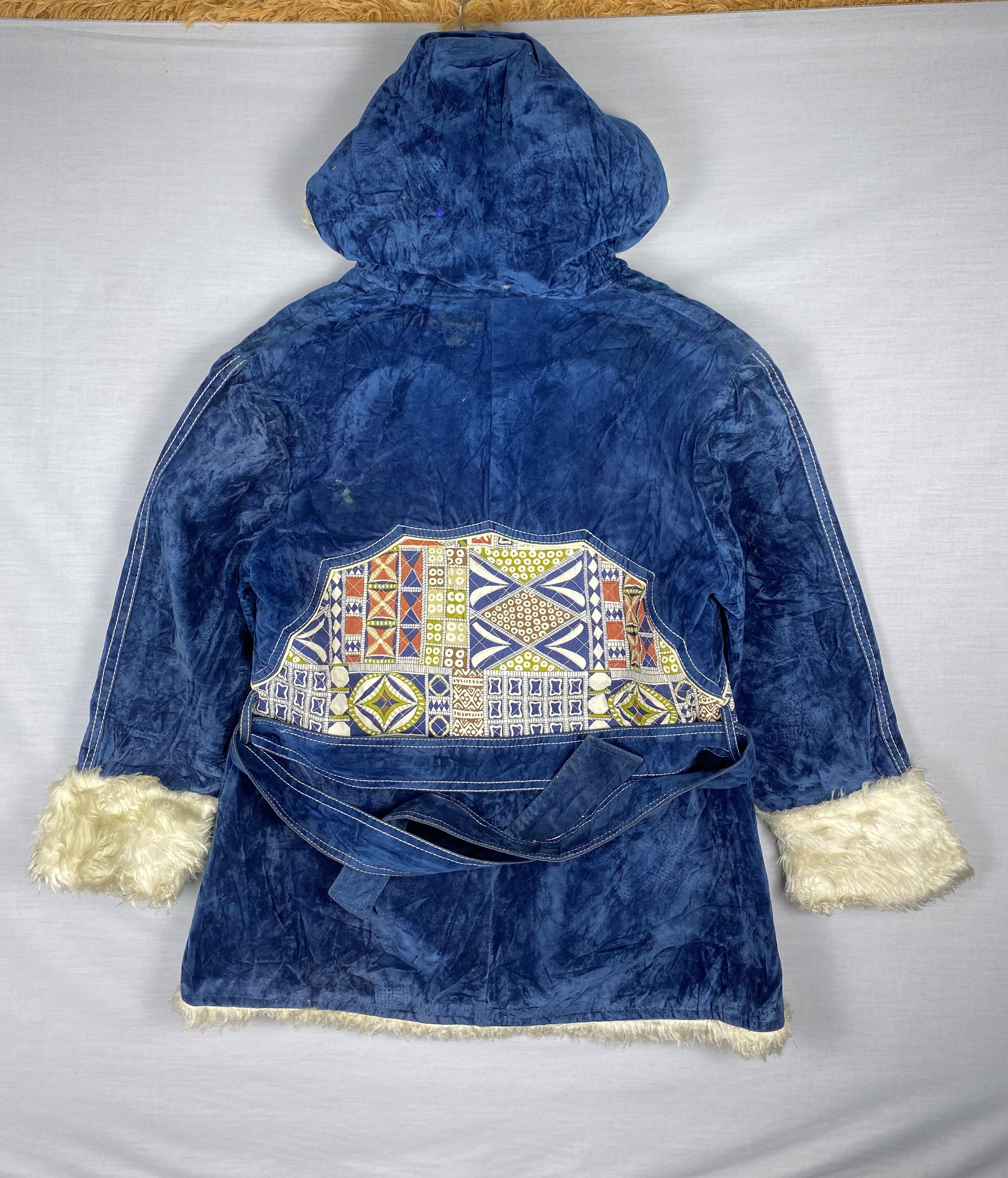 Traditional Weatherwear Vintage Popolo Boho Patchwork Faux Fur Festival Jacket Size US S / EU 44-46 / 1 - 3 Thumbnail
