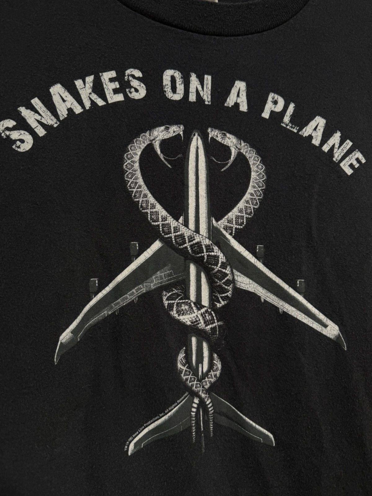 Vintage Vintage Snakes on a Plane Movie T-Shirt Y2K Promo Tee Medium Size US M / EU 48-50 / 2 - 5 Thumbnail