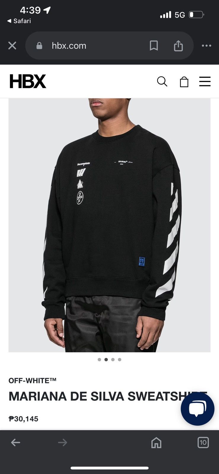 Off-White Off - White Mariana De Silva Sweatshirt Size US L / EU 52-54 / 3 - 2 Thumbnail