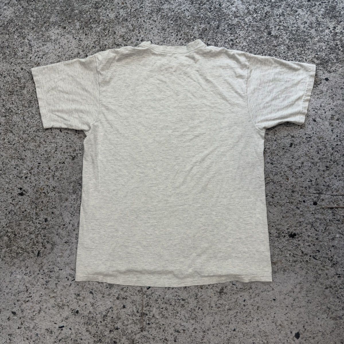 Vintage Thrashed Faded Distressed Grey Tee Shirt ERD Grunge Band Size US XL / EU 56 / 4 - 6 Thumbnail