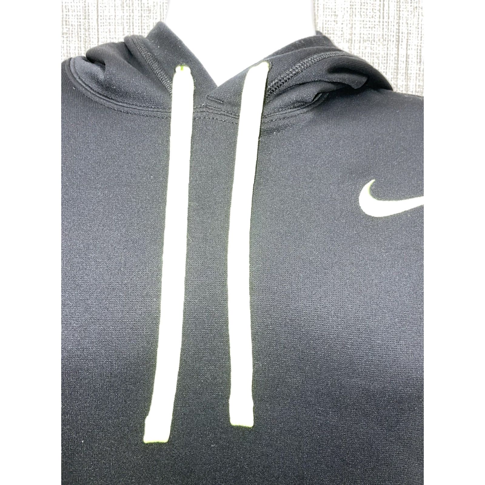 Nike Nike Therma-Fit Black/Neon Pullover Hoodie Mens M Size US M / EU 48-50 / 2 - 2 Thumbnail