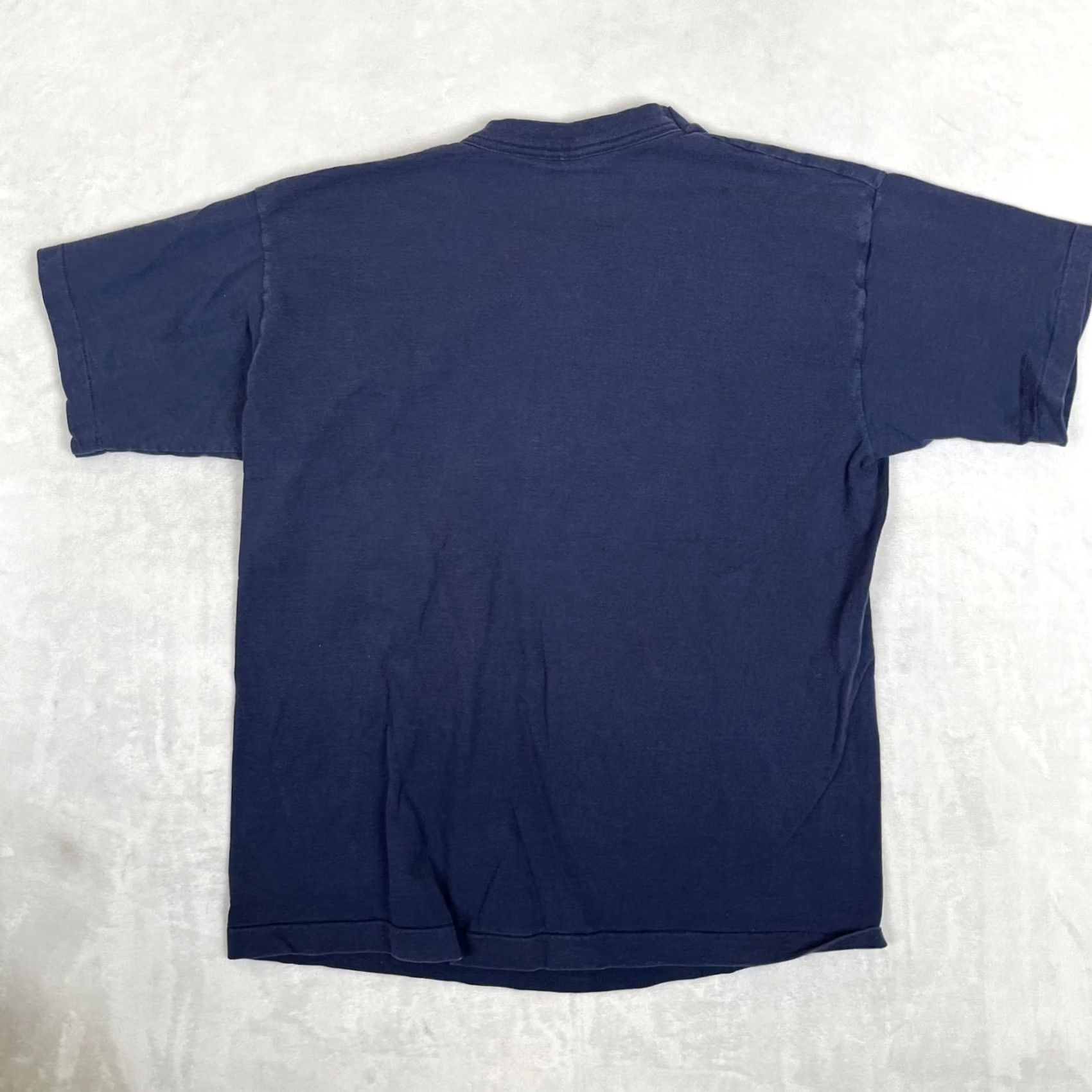 Fruit Of The Loom VINTAGE Clan Gunn Shirt Mens XL Blue Scottish Crest Single Stitch 90s USA T-Shirt Size US XL / EU 56 / 4 - 7 Thumbnail