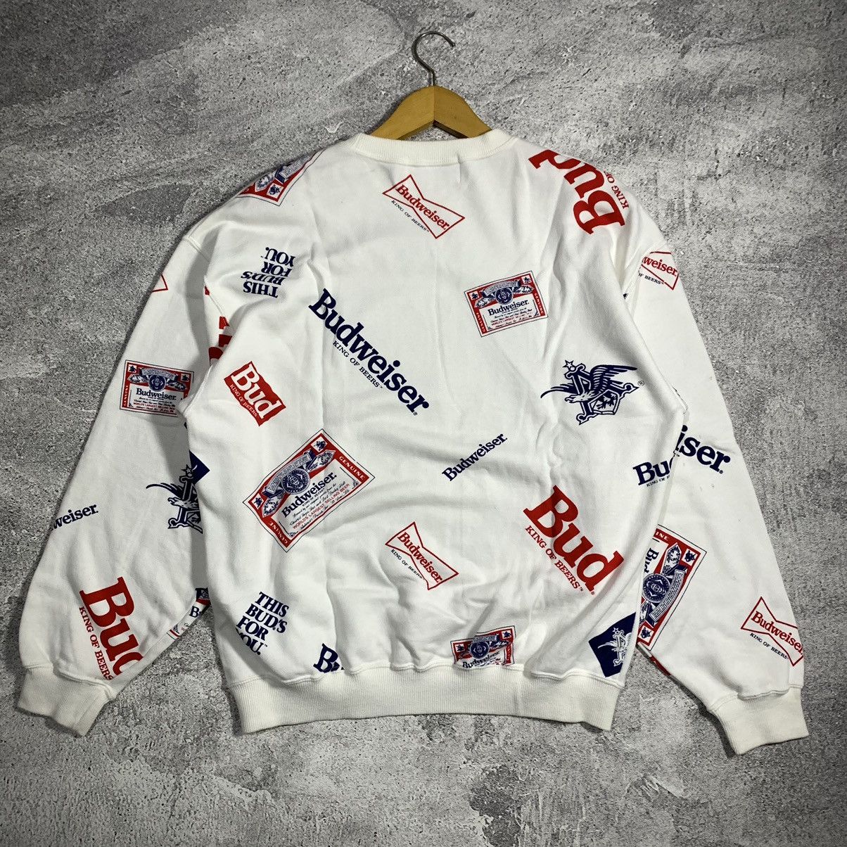 Budweiser Vintage Budweiser Crewneck Size US M / EU 48-50 / 2 - 4 Thumbnail