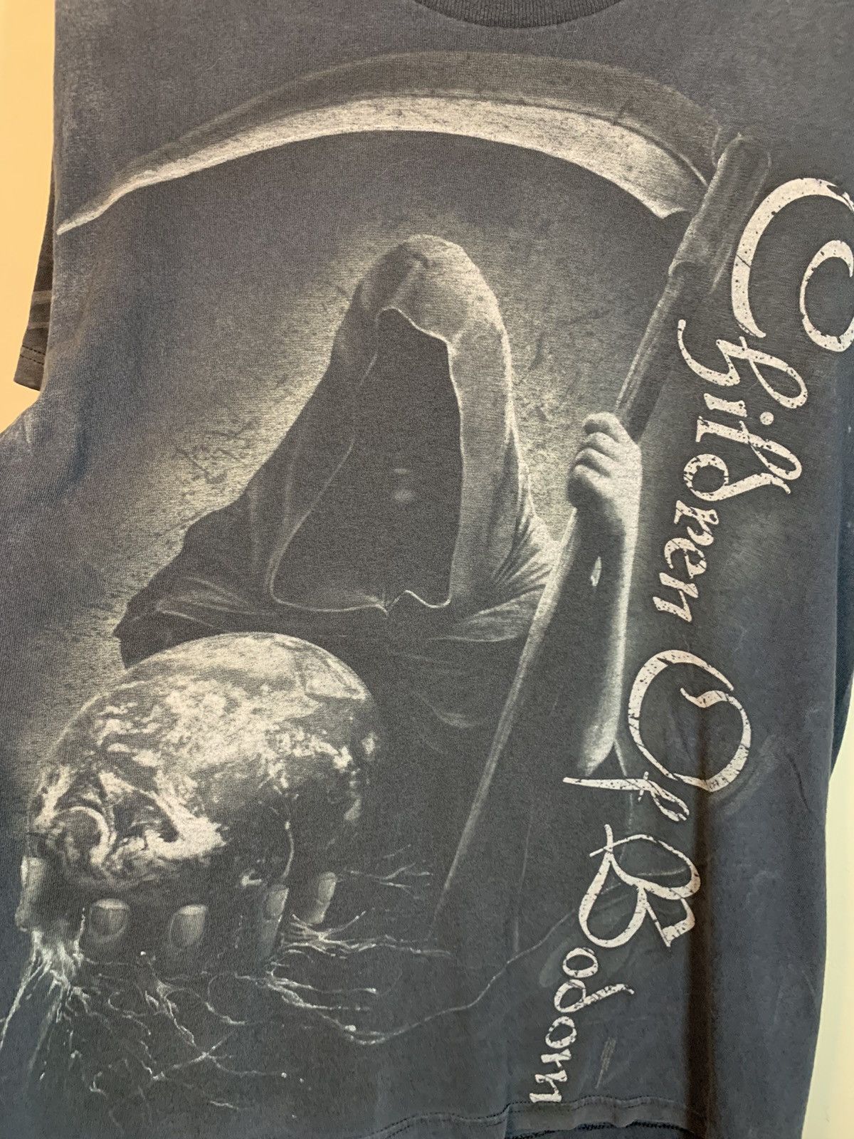 Band Tees × Vintage *RARE* Vintage Children Of Bodom Grim Reaper AOP Band Shirt Size US L / EU 52-54 / 3 - 3 Thumbnail