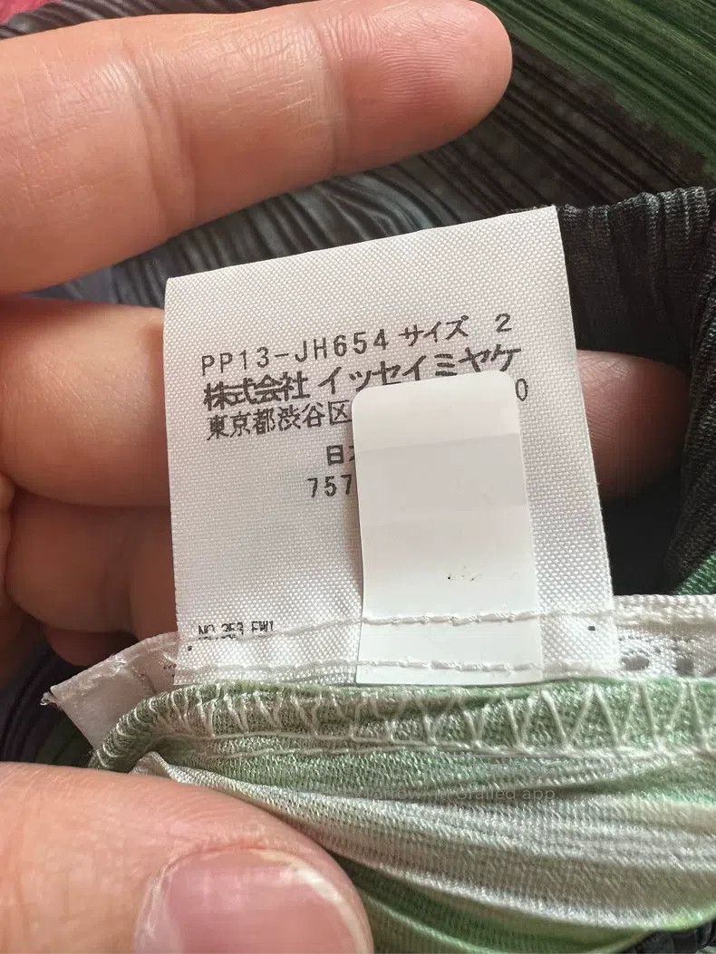 Issey Miyake Issey Miyake size:2 Green Color-block Long-sleeve Dress Size S / US 4 / IT 40 - 5 Thumbnail